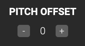 Pitch Offset
